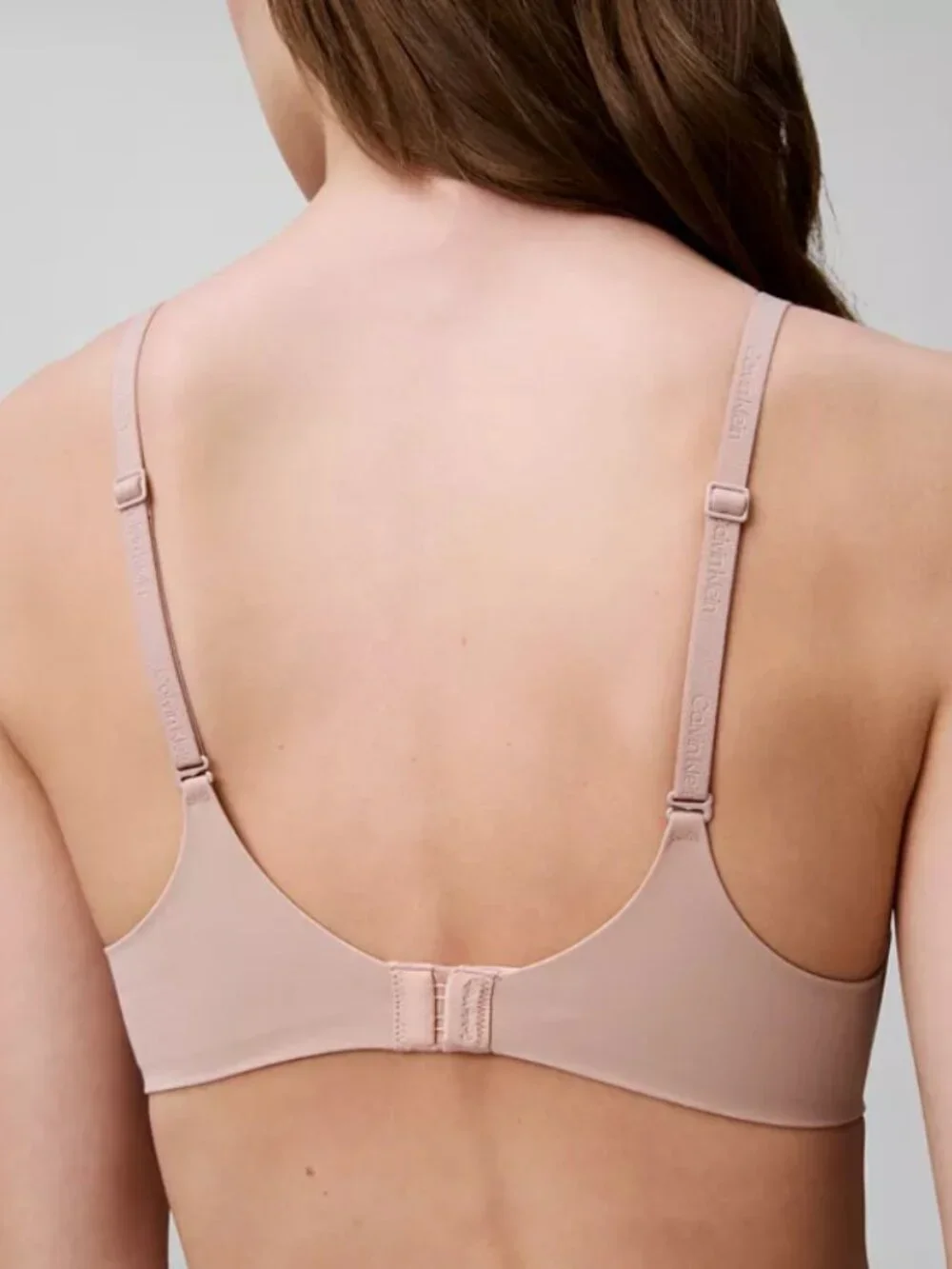 Calvin Klein Perfectly Fit Wireless T-Shirt Bra QF8013 36B Nude NWT